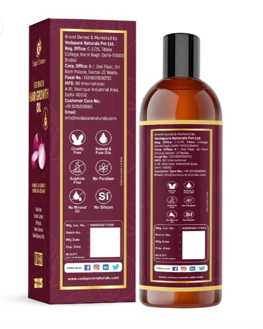 Regal Essence Red Onion Hair Oil For Hair Fall Control & Regrowth-200ml